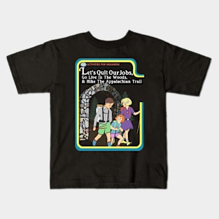 Lets Hike The Appalachian Trail Kids T-Shirt